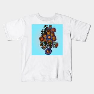 Paisley 128 (Style:1) Kids T-Shirt